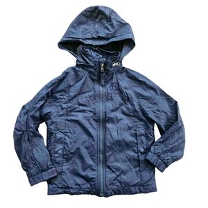 Gap Kids 4-5 Navy Blue Lined Windbreaker